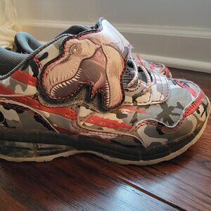 Jurassic World T-Rex Light Up Sneakers (Shoe Dept), Size 12 (kids)